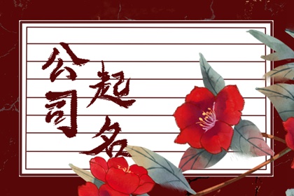 公司起名|大气独特好听的公司名
