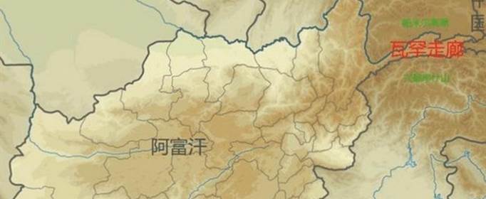 阿富汗与中国哪里接壤